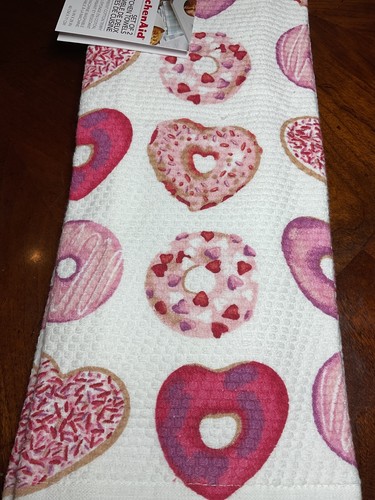 Kitchenaid kitchen towels - kitchen, pink