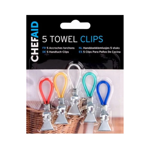 Chef aid tea towel - chef,