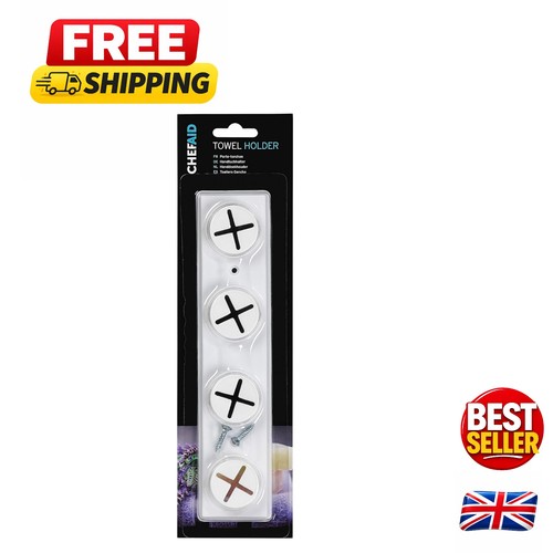 Sleek hole tea towel holder - tea,